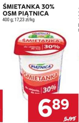 ŚMIETANKA 30% OSM PIĄTNICA