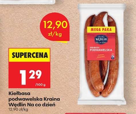 Kiełbasa Podwawelska Kraina Wędlin Na Co dzień