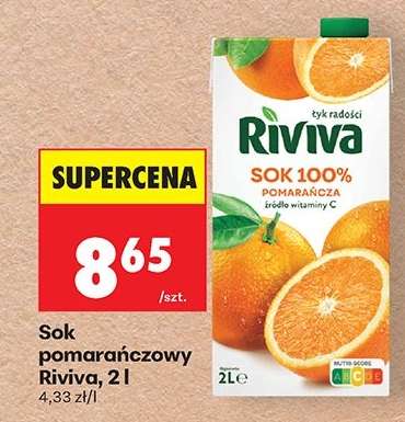 Sok pomarańczowy Riviva, 2 l
