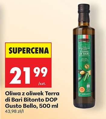 Oliwa z oliwek Terra di Bari Bitonto DOP Gusto Bello, 500 ml