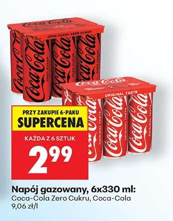 Napój gazowany 6x330 ml