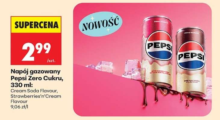 Napój gazowany Pepsi Zero Cukru, 330 ml