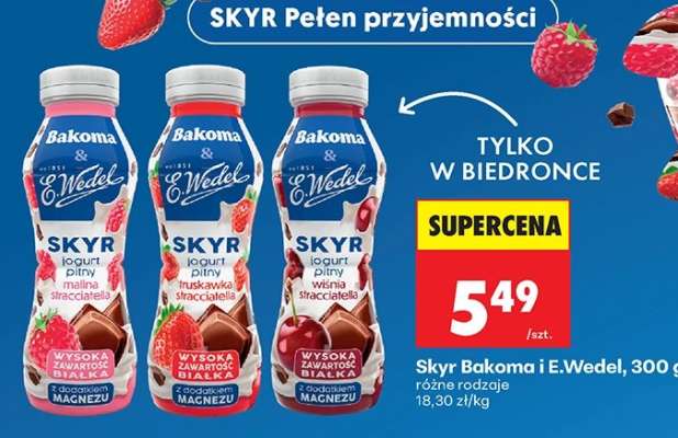 Skyr Bakoma i E.Wedel, 300 g