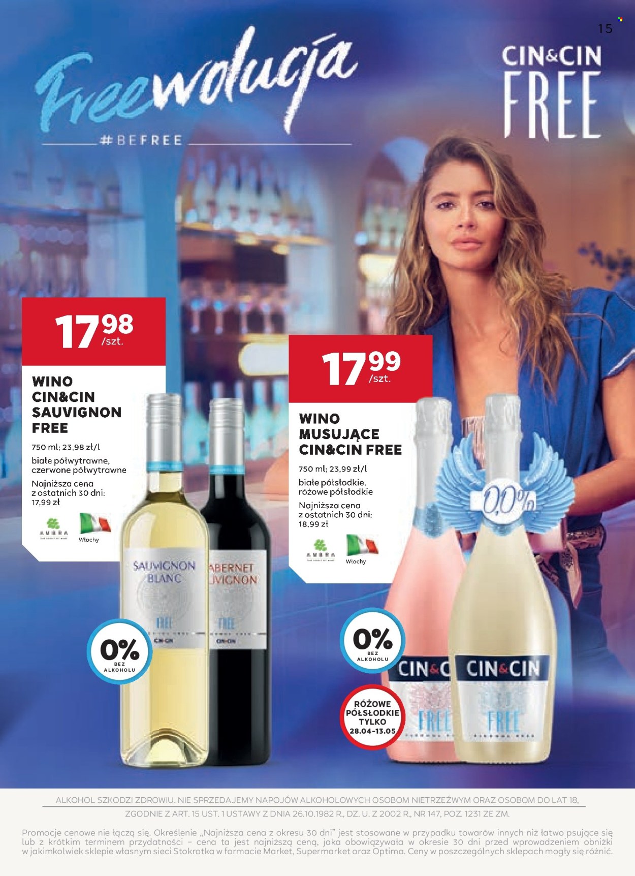 Gazetka Stokrotka Supermarket - 16.04.2026 - 13.05.2026. Strona 15