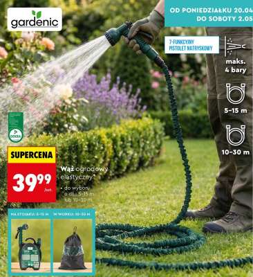 Wąż ogrodowy elastyczny