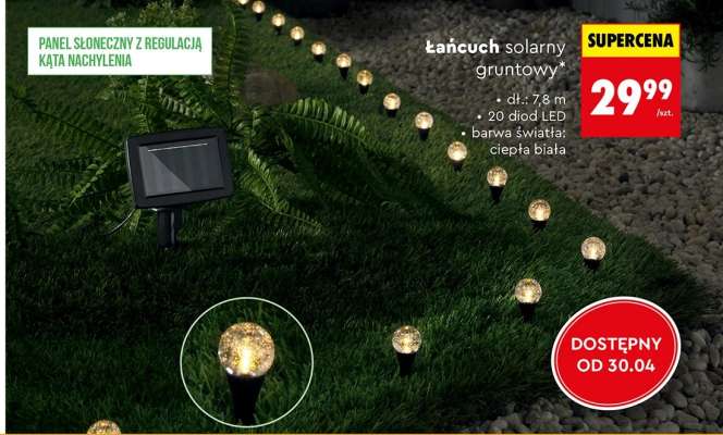 Łańcuch solarny gruntowy