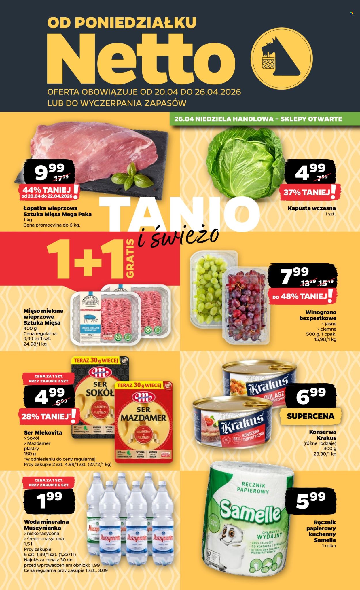 Gazetka Netto - 20.04.2026 - 26.04.2026. Strona 1