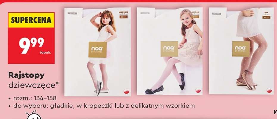 Rajstopy dziewczęce