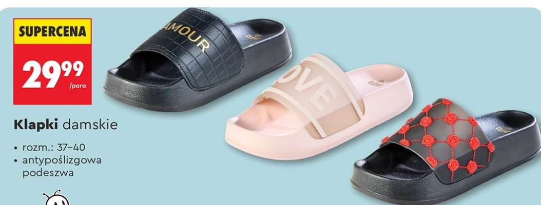 Klapki damskie