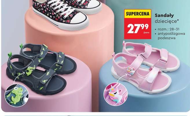 Sandały dziecięce