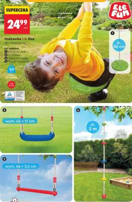 Huśtawka lub lina do wspinania