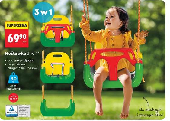Huśtawka 3 w 1