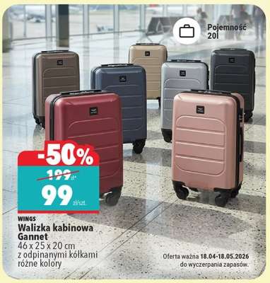 Walizka kabinowa Gannet