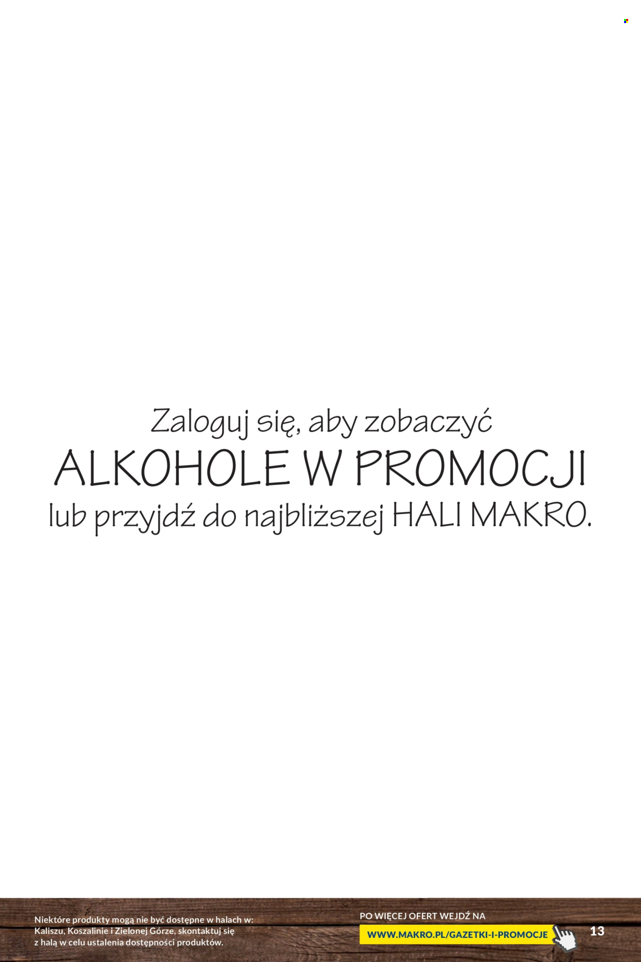 Gazetka Makro - 21.04.2026 - 4.05.2026. Strona 13