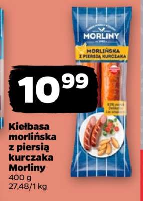 Kiełbasa morlińska z piersią kurczaka Morliny