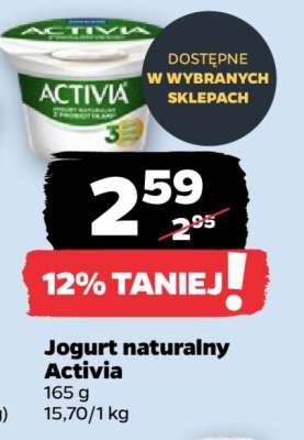 Jogurt naturalny Activia