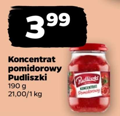 Koncentrat pomidorowy Pudliszki