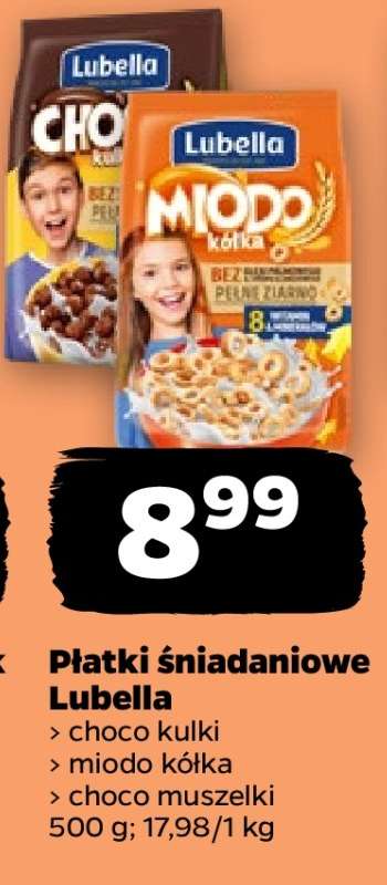 Płatki śniadaniowe LUBELLA
