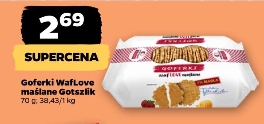 Goferki WafLove maślane Gotszlik