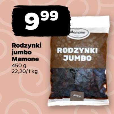 Rodzynki Jumbo Mamone