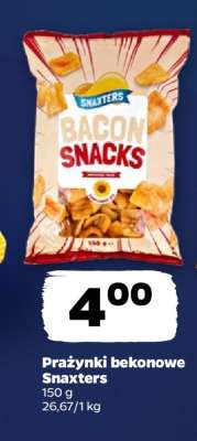 Prażynki bekonowe Snaxters