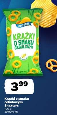Krążki o smaku cebulowym Snaxters