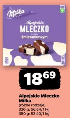 Alpejskie Mleczko MILKA