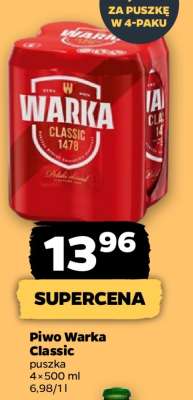 Piwo Warka Classic