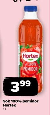 Sok 100% pomidor Hortex