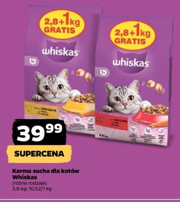 Karma sucha dla kotów Whiskas