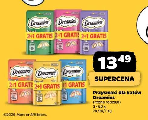 Przysmaki dla kotów Dreamies