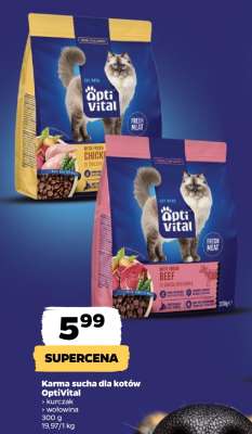 Karma sucha dla kotów OptiVital