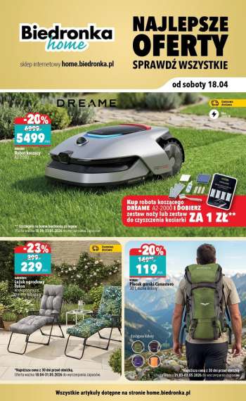 Gazetka Biedronka - 18.04.2026 - 31.05.2026.