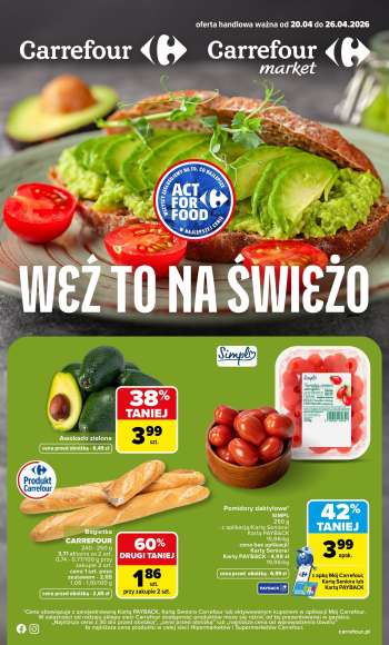 Gazetka Carrefour - 20.04.2026 - 26.04.2026.