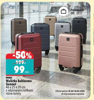 Walizka kabinowa Gannet