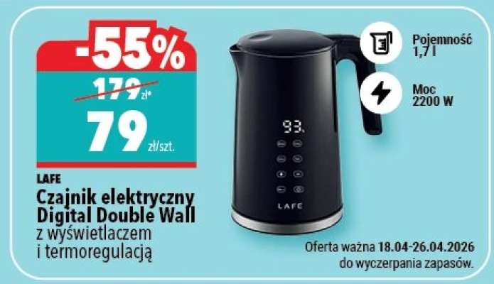 Czajnik elektryczny Digital Double Wall