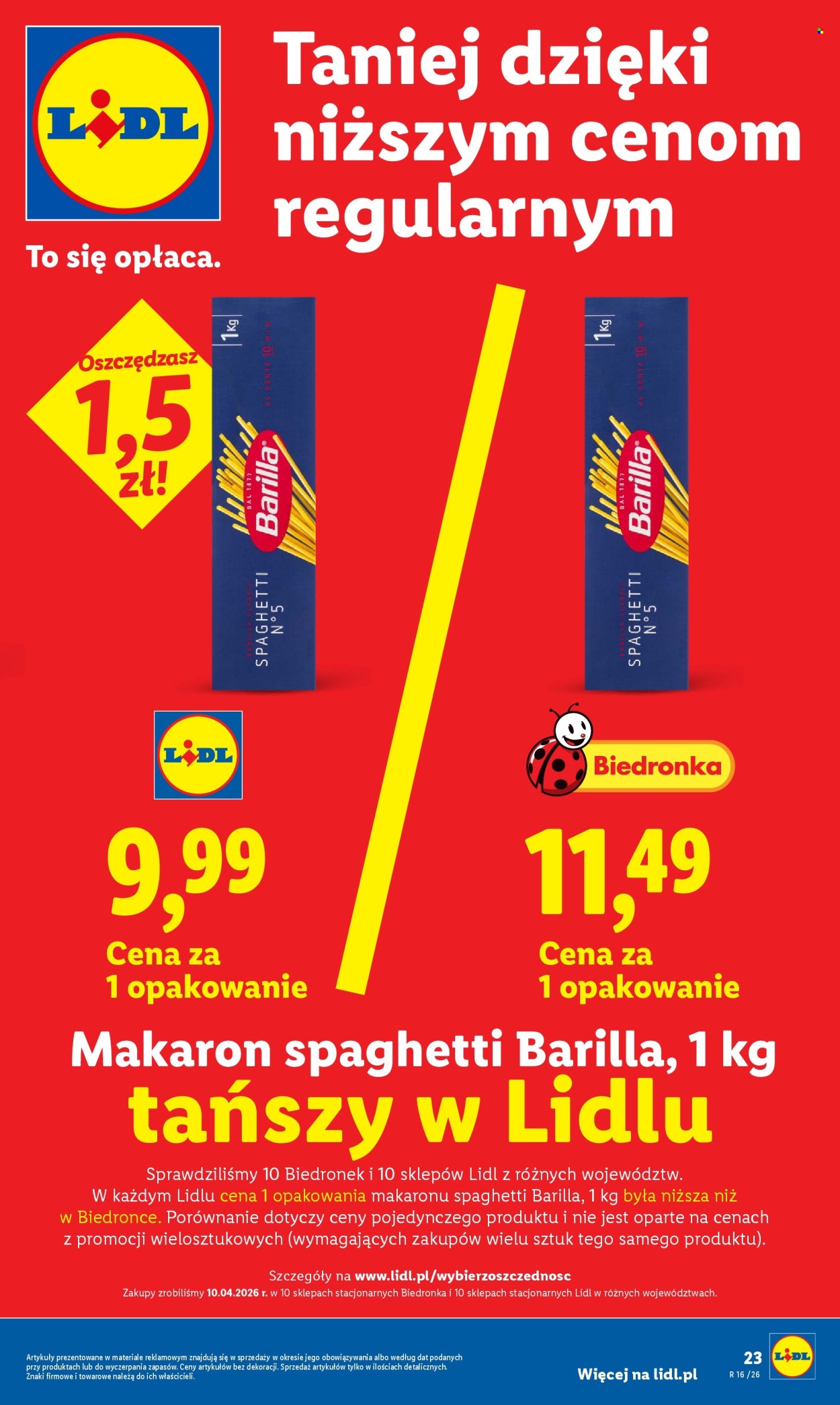 Gazetka Lidl - 20.04.2026 - 22.04.2026. Strona 23