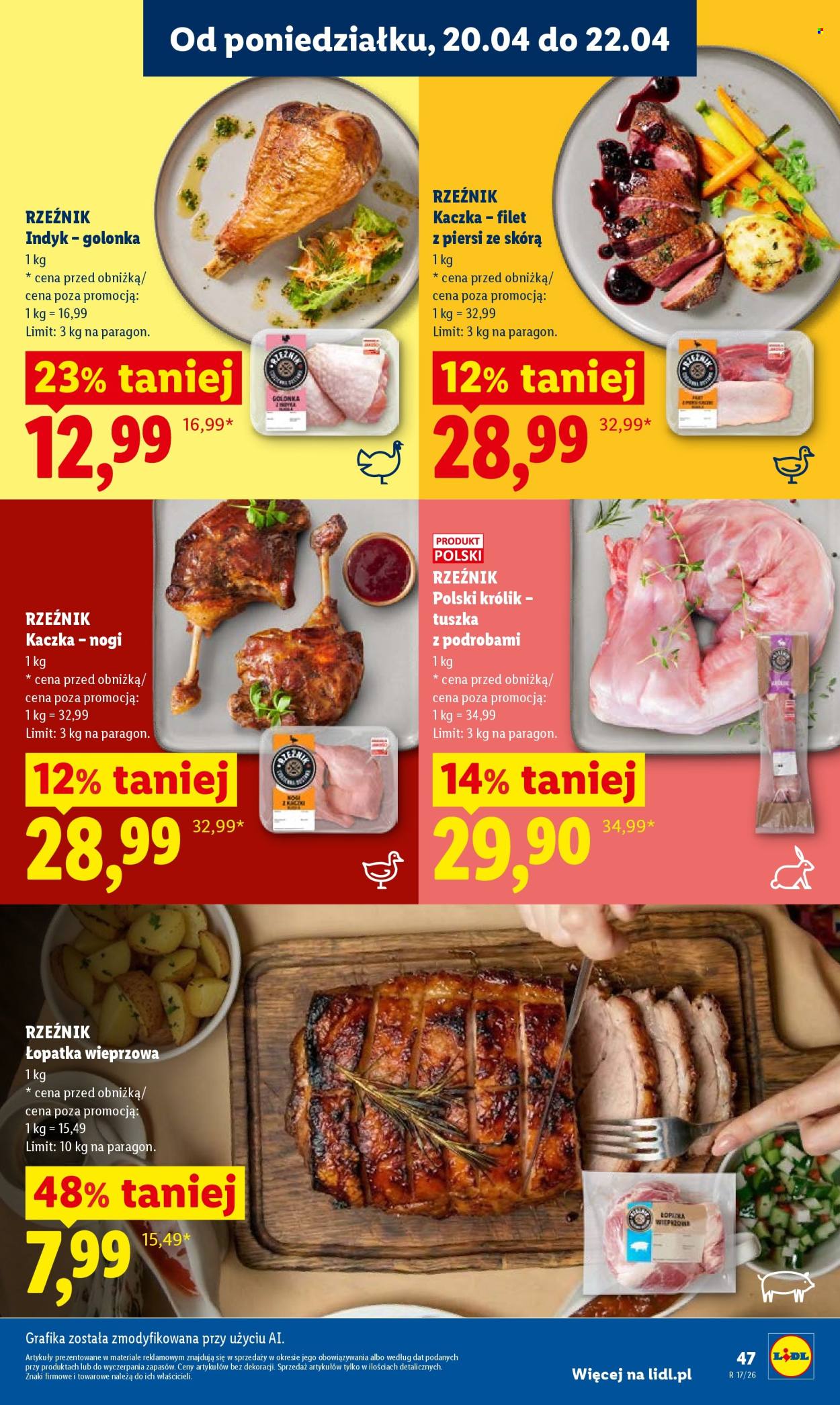 Gazetka Lidl - 20.04.2026 - 22.04.2026. Strona 47