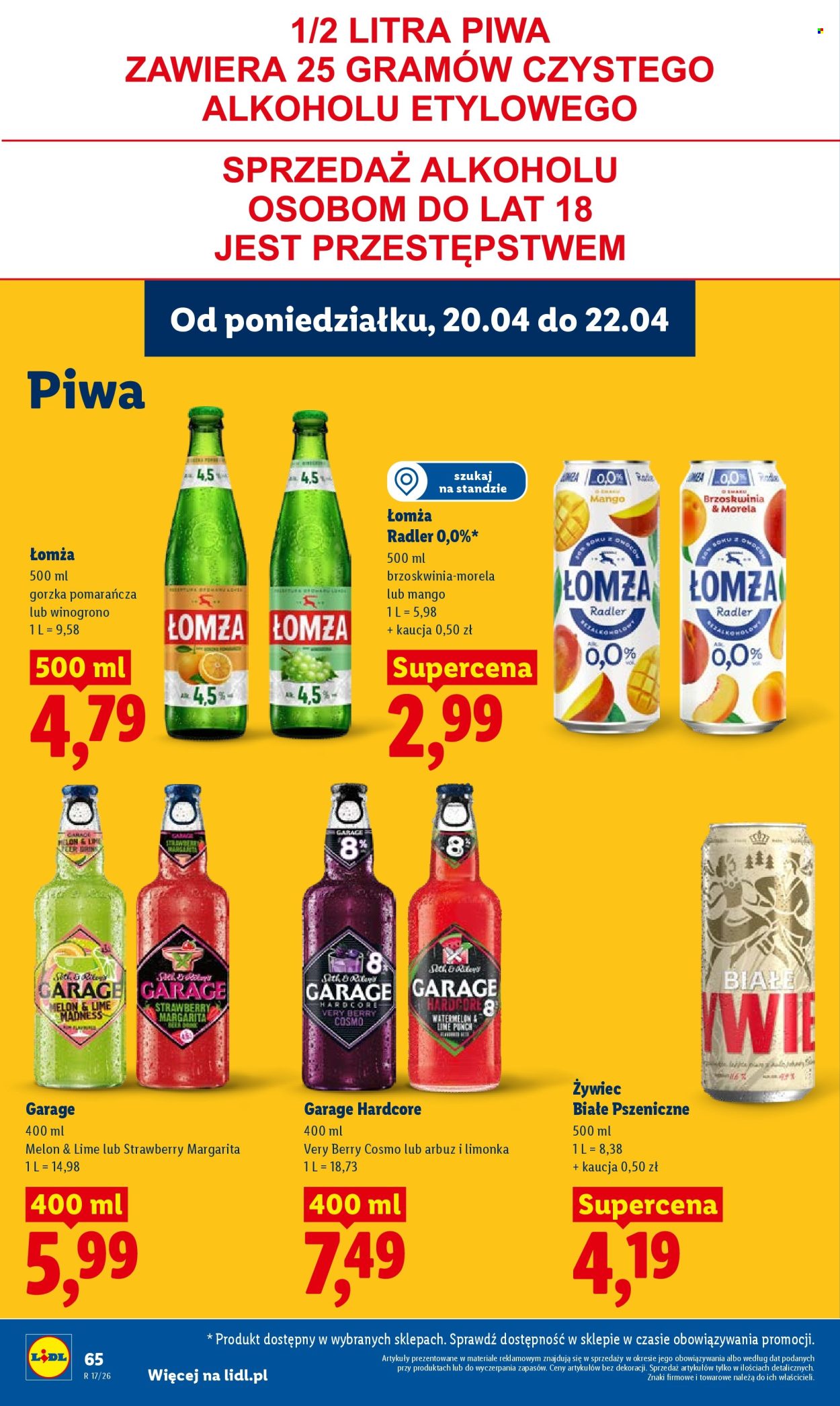 Gazetka Lidl - 20.04.2026 - 22.04.2026. Strona 68