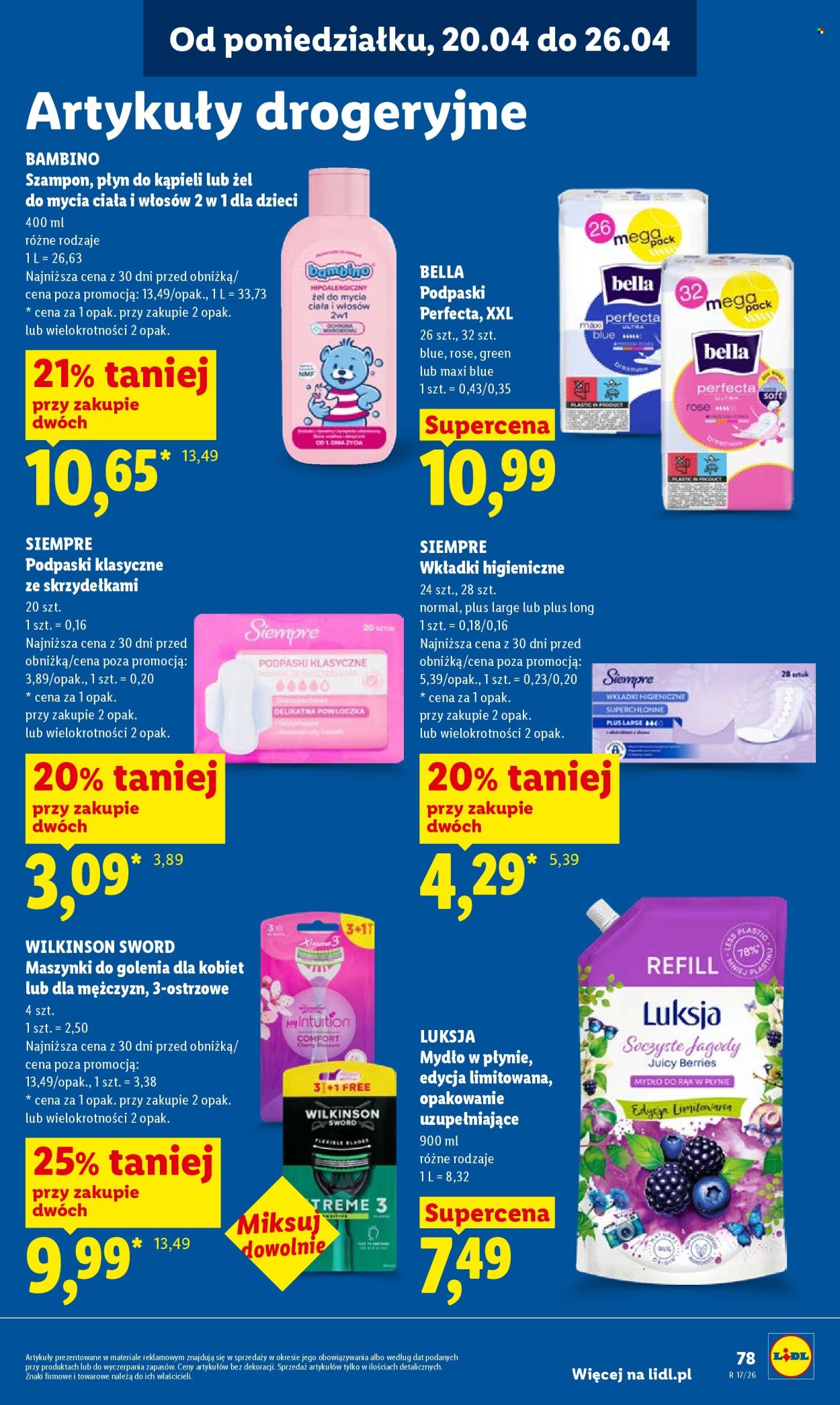Gazetka Lidl - 20.04.2026 - 22.04.2026. Strona 81
