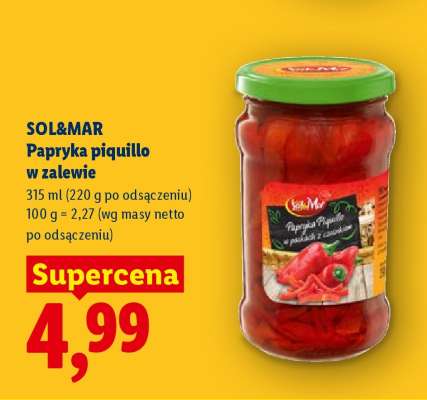 SOL&MAR Papryka piquillo w zalewie
