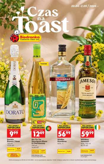 Gazetka Biedronka - 20.04.2026 - 2.05.2026.