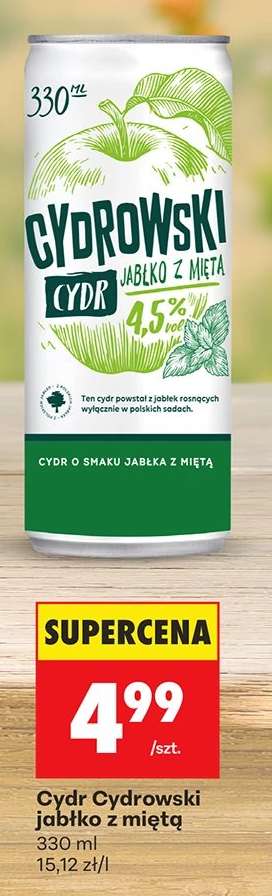 Cydr Cydrowski jabłko z miętą