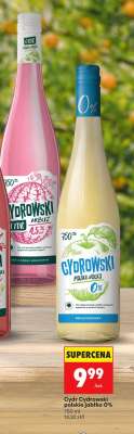 Cydr Cydrowski Półsłodkie jabłko 0%
