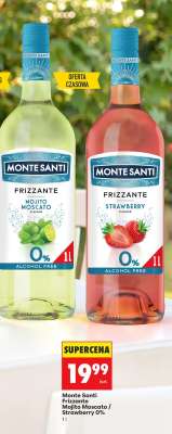 Monte Santi Frizzante Mojito Moscato / Strawberry 0%