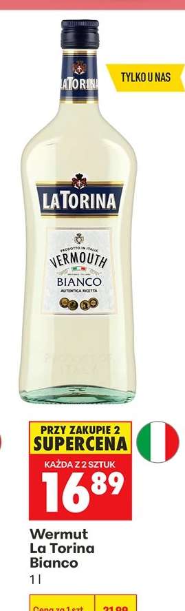 Wermut La Torina Bianco