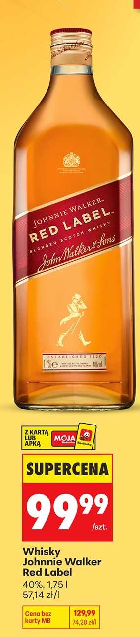Whisky Johnnie Walker Red Label
