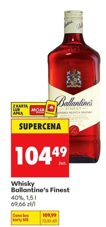 Whisky Ballantine's Finest