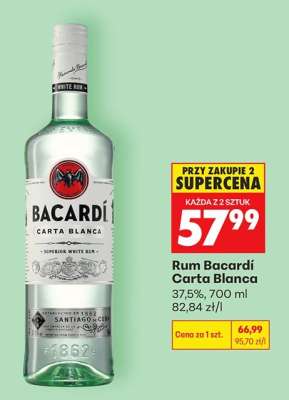 RUM BACARDI CARTA BLANCA
