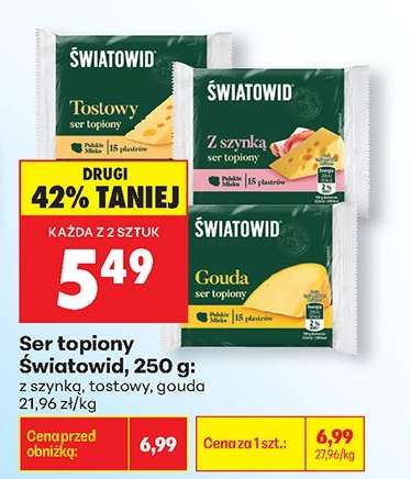 Ser topiony Światowid, 250 g